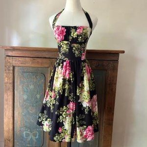 Bernie Dexter Floral Halter Dress